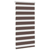 Kaffeebraunes Zebra-Rollo Seusen 80x150cm