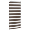 Kaffeebraunes Zebra-Rollo Seusen 80x150cm