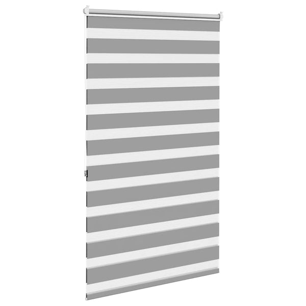 Graues Zebra-Rollo Seusen 80x175cm