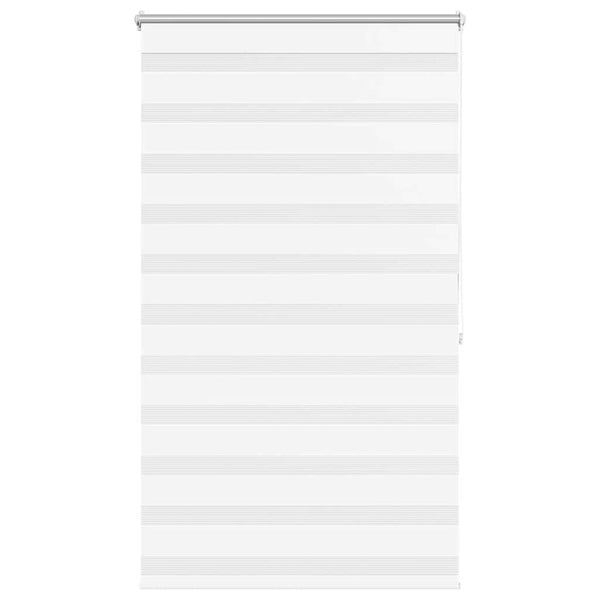 Weißes Zebra-Rollo Seusen 100x175cm