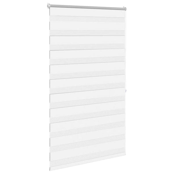 Weißes Zebra-Rollo Seusen 100x175cm