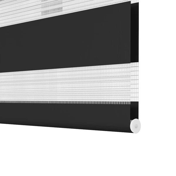 Schwarz Zebra Rollo Seusen 100x175cm