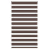 Kaffeebrauner Zebra-Rollo Seusen 100x175cm