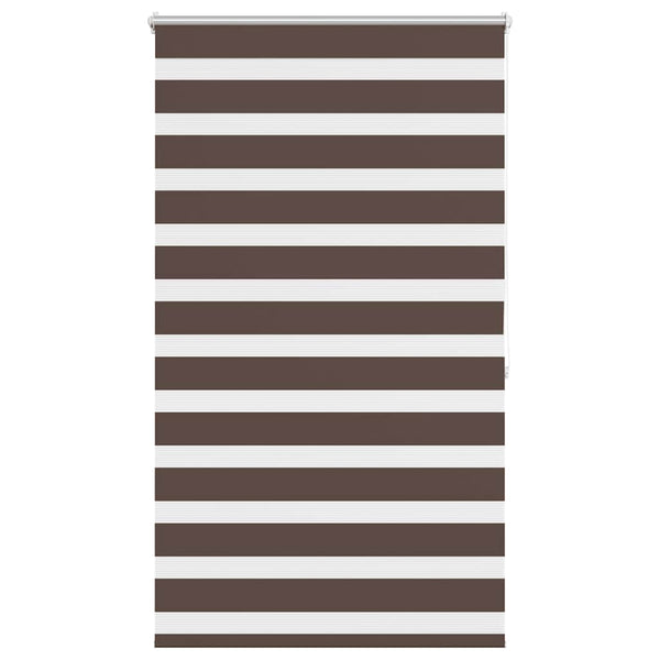 Kaffeebrauner Zebra-Rollo Seusen 100x175cm