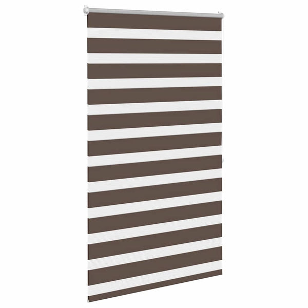 Kaffeebrauner Zebra-Rollo Seusen 100x175cm