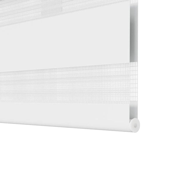 Weißes Zebra-Rollo Seusen 120x175cm