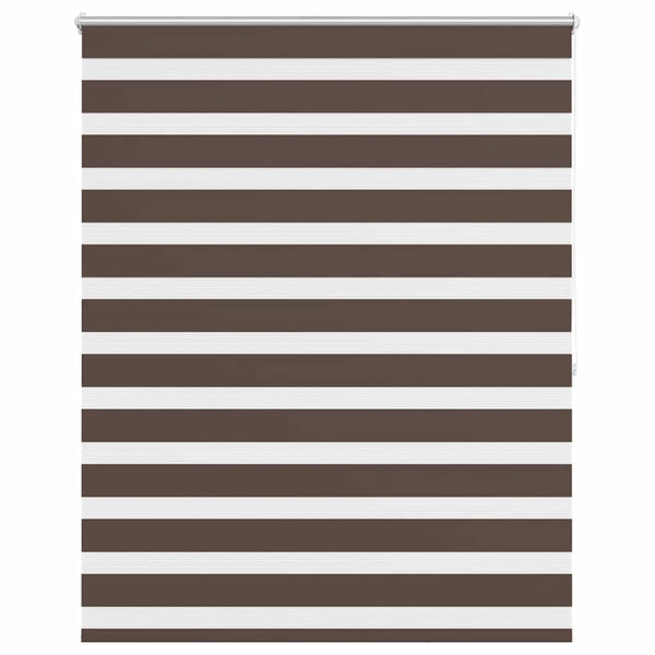 Kaffeebrauner Zebra-Rollo Seusen 120x175cm