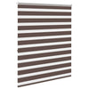 Kaffeebrauner Zebra-Rollo Seusen 120x175cm