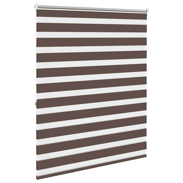Kaffeebrauner Zebra-Rollo Seusen 120x175cm