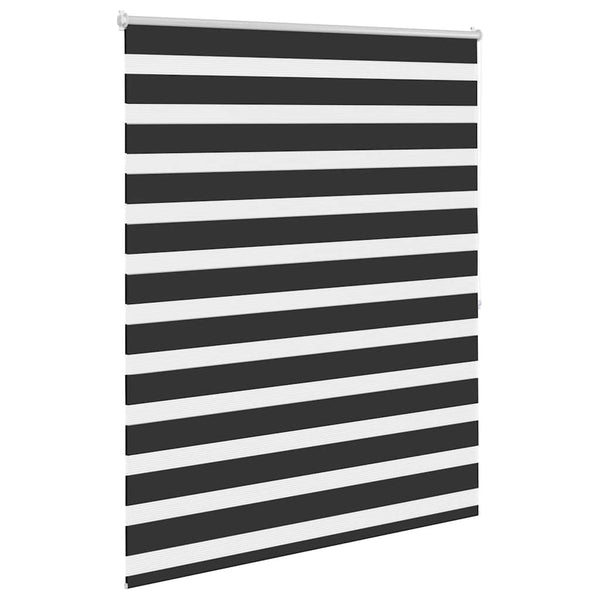 Schwarzes Zebra-Rollo Seusen 140x175cm