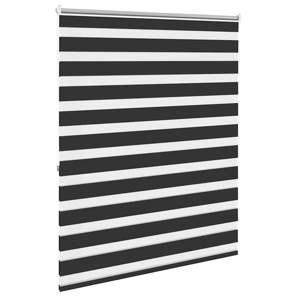 Schwarzes Zebra-Rollo Seusen 140x175cm