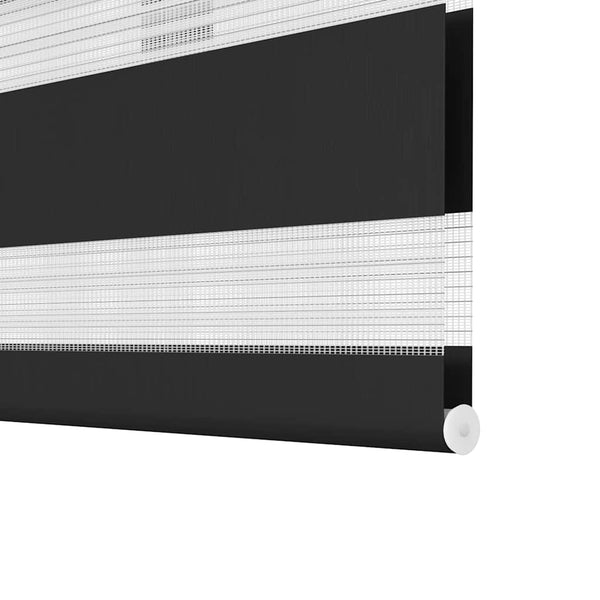 Schwarzes Zebra-Rollo Seusen 140x175cm