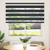 Schwarzes Zebra-Rollo Seusen 140x175cm