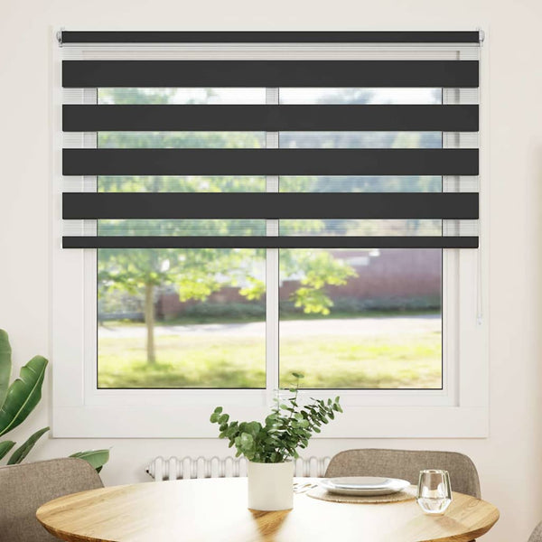 Schwarzes Zebra-Rollo Seusen 140x175cm