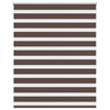 Kaffeebraunes Zebra-Rollo Seusen 140x175cm