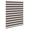 Kaffeebraunes Zebra-Rollo Seusen 140x175cm