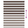 Kaffeebraunes Zebra-Rollo Seusen 140x175cm
