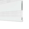 Weißes Zebra-Rollo Seusen 40x100cm