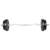 Curlstange und Gewichte 30 kg