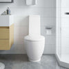 Weißes Keramik-WC runder Wasserfluss Holicov