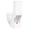 Weißes Keramik-WC runder Wasserfluss Holicov