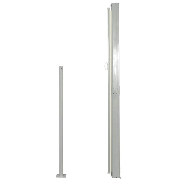 Seitenmarkise für Terrasse creme Snr 160x300cm