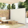Seitenmarkise für Terrasse creme Snr 160x300cm