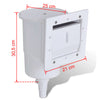 Ghodsi Poolfilter-Set 21x25x30,5cm (8-teilig)