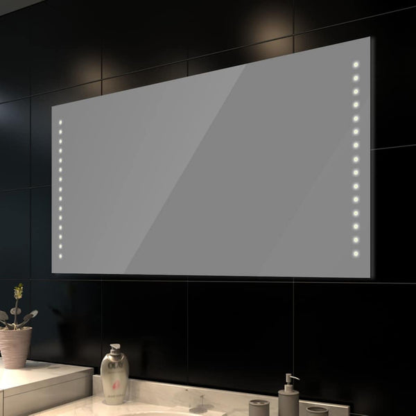 Badezimmerspiegel Latrice 100x60cm (mit LED-Beleuchtung)