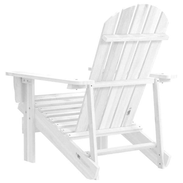 Weißer Gartenstuhl Iacome (Holz)