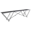 Klappbarer Tapeziertisch Victoire 300x60x78cm (MDF und Aluminium)