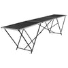 Klappbarer Tapeziertisch Victoire 300x60x78cm (MDF und Aluminium)
