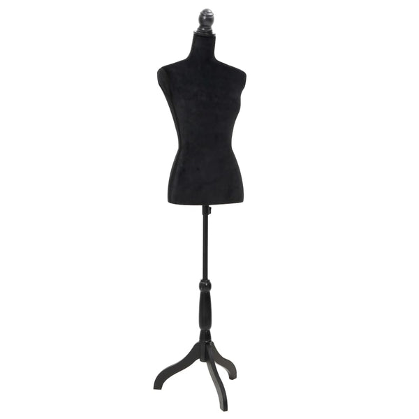 Schwarz Schaufensterpuppe Torso Frau Hilea (Schneiderpuppe)
