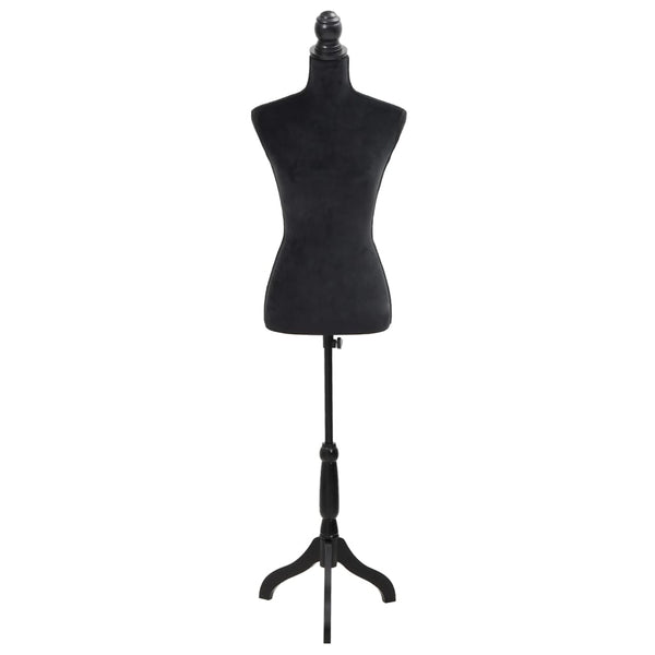 Schwarz Schaufensterpuppe Torso Frau Hilea (Schneiderpuppe)