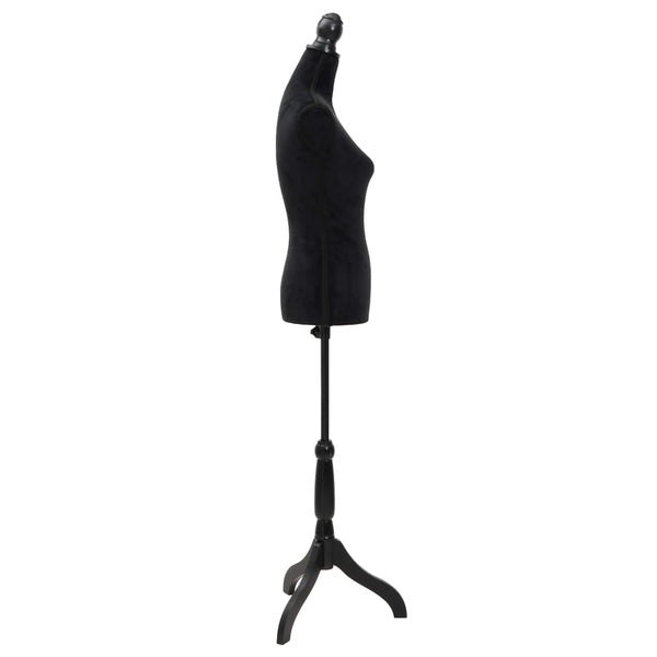 Schwarz Schaufensterpuppe Torso Frau Hilea (Schneiderpuppe)