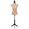 Braune und schwarze Schaufensterpuppe Torso Frau Hilea