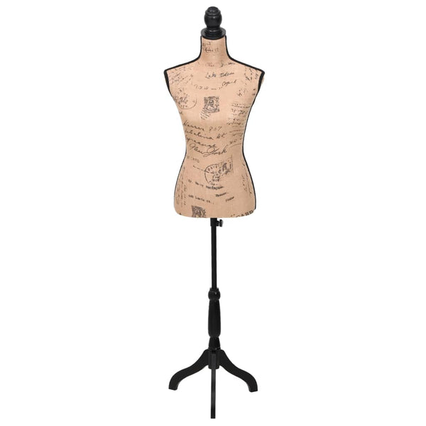 Braune und schwarze Schaufensterpuppe Torso Frau Hilea