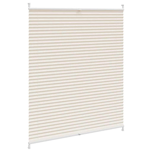 Cremefarbenes Plissee Mahamad 110x150cm