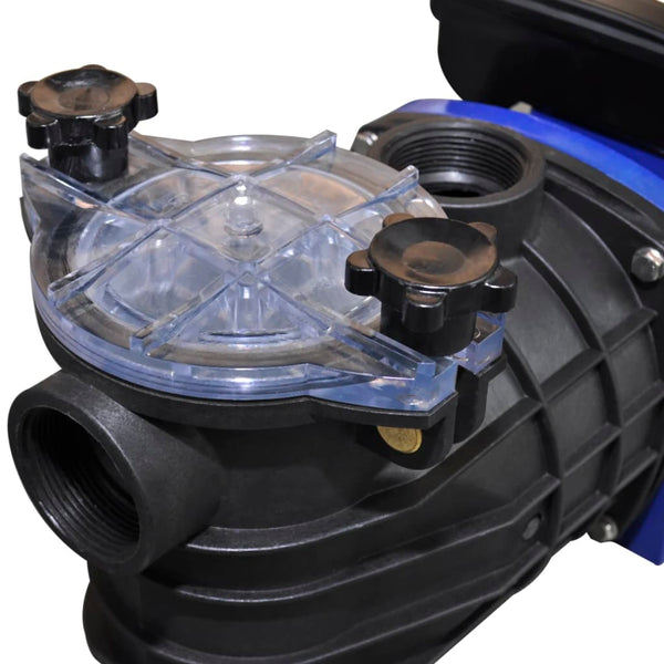 Blaue elektrische Poolpumpe Vologhita 500W