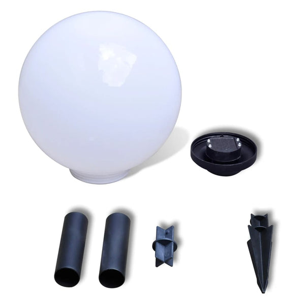 Außenleuchten für den Weg Halmagyi 30cm (2 Stück mit LED-Erdspieß)