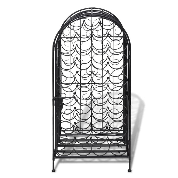 Weinflaschenregal Fallah für 35 Flaschen (Metall)