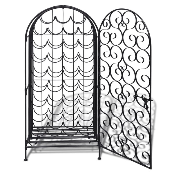 Weinflaschenregal Fallah für 35 Flaschen (Metall)