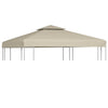 Beiges Pavillondach Cicu 3x3 m (310 g/m²)