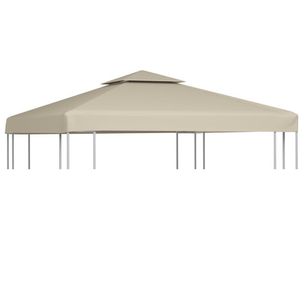 Beiges Pavillondach Cicu 3x3 m (310 g/m²)