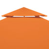 Orange Pavillondach Cicu 3x3 m (Gewebe 310 g/m²)