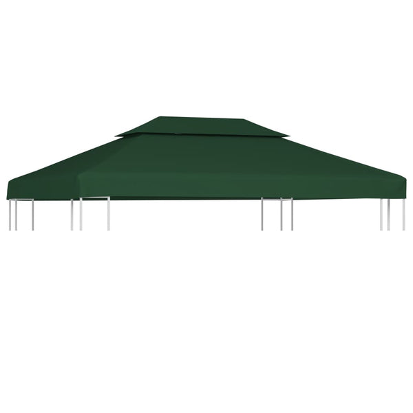 Grünes Pavillon-Ersatzdach Cicu 3x4 m (310 g/m²)