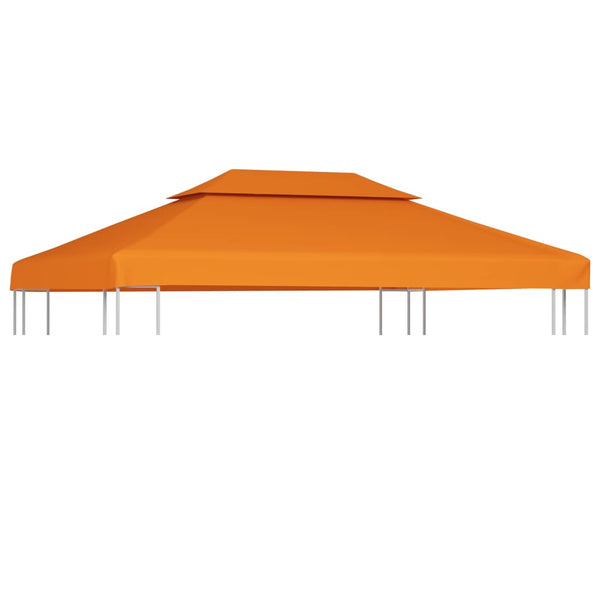 Orange Ersatzdach für Pavillon Cicu 3x4 m (Stoff 310 g/m²)