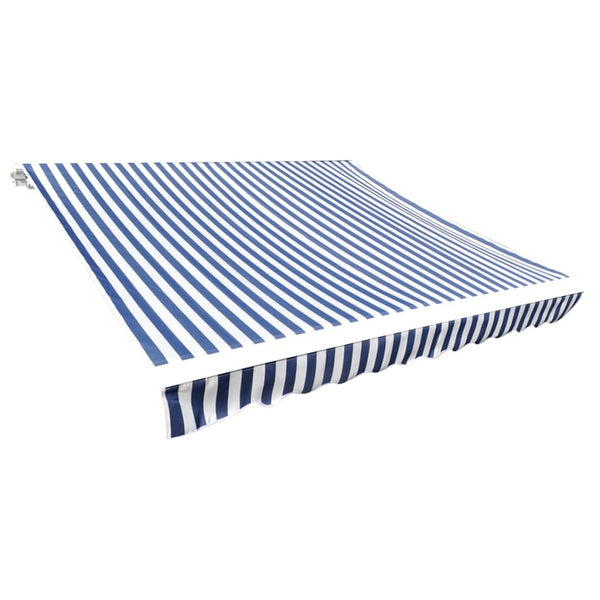 Blau-weißes Markisentuch Ferin 6x3 m (ohne Gestell)