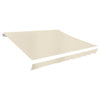 Cremefarbenes Markisentuch Ferin 6x3 m ((ohne Gestell))