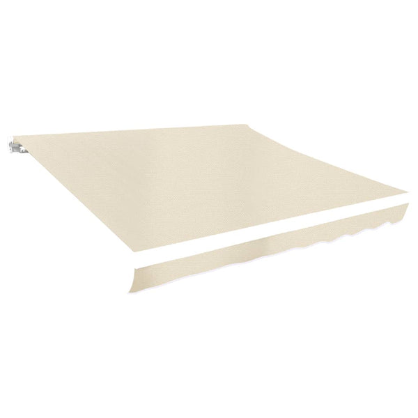 Cremefarbenes Markisentuch Ferin 6x3 m ((ohne Gestell))